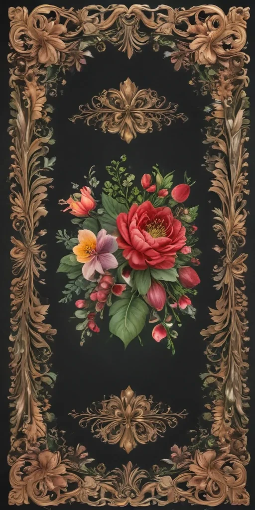 floral page borders