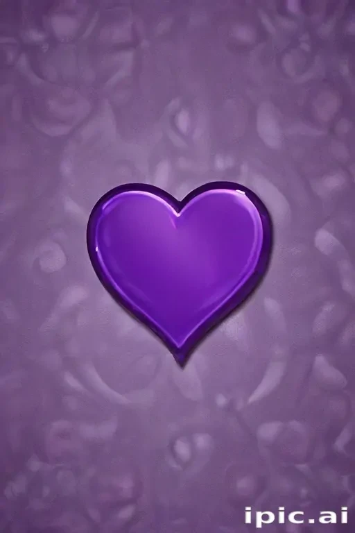wallpaper purple heart