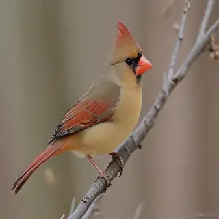 female cardinal
