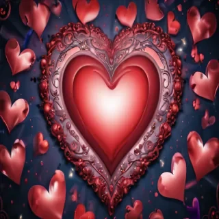 hearts background wallpaper