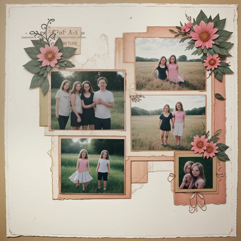 background of scrapbook