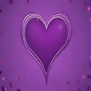 heart purple wallpaper