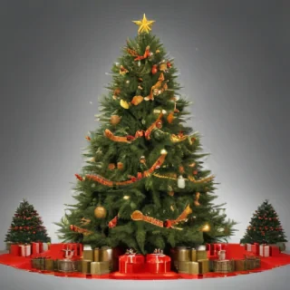 christmas trees transparent background