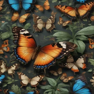 aesthetic butterfly wallpaper