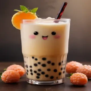 cute boba tea wallpapers