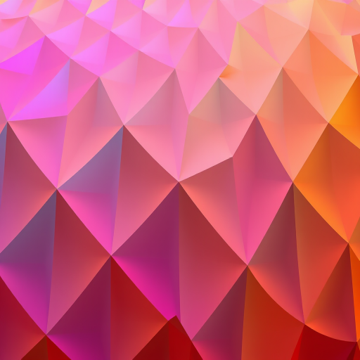 Generate a high-resolution image of an abstract geometric pattern with vibrant colors and smooth gradients, shot with a DSLR camera at f/2.8, ISO 100, 1/125 sec, in landscape orientation, using a macro lens for enhanced detail.