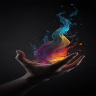 black png background