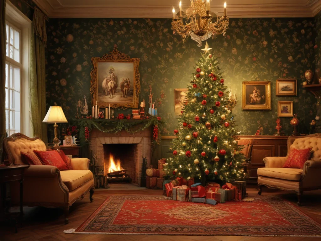 christmas wall papers