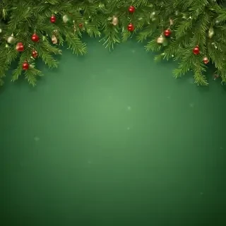 green christmas background