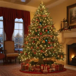 christmas tree wallpaper