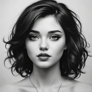 drawings black and white