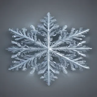 snowflake clipart free