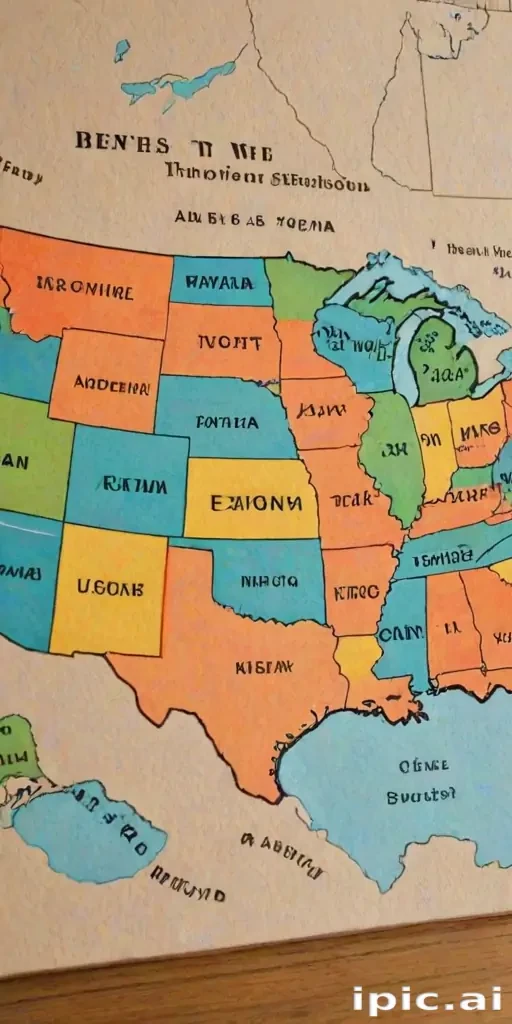 us states on a map