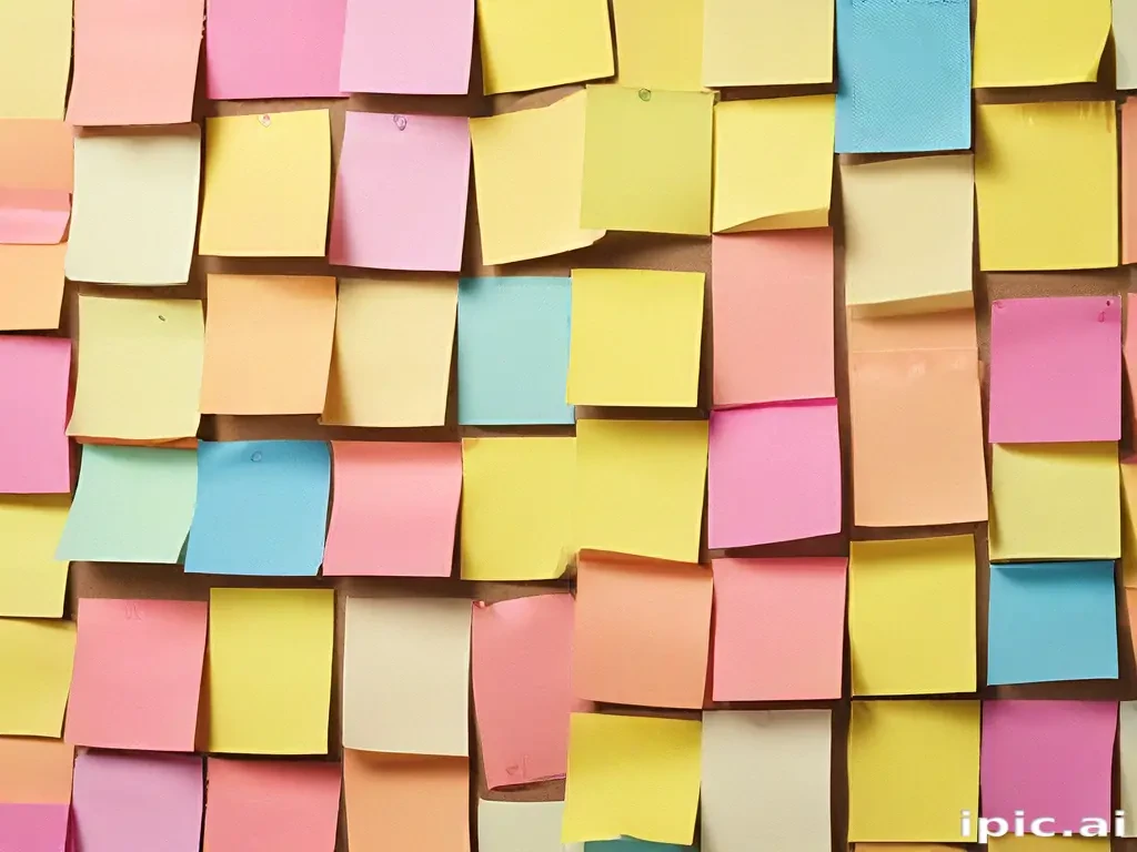 sticky note background