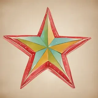 christmas star clip art
