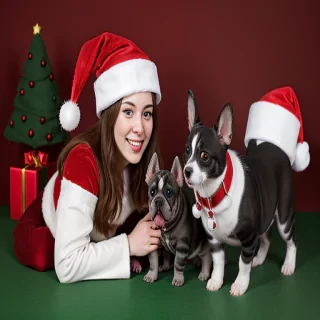 christmas pet pics