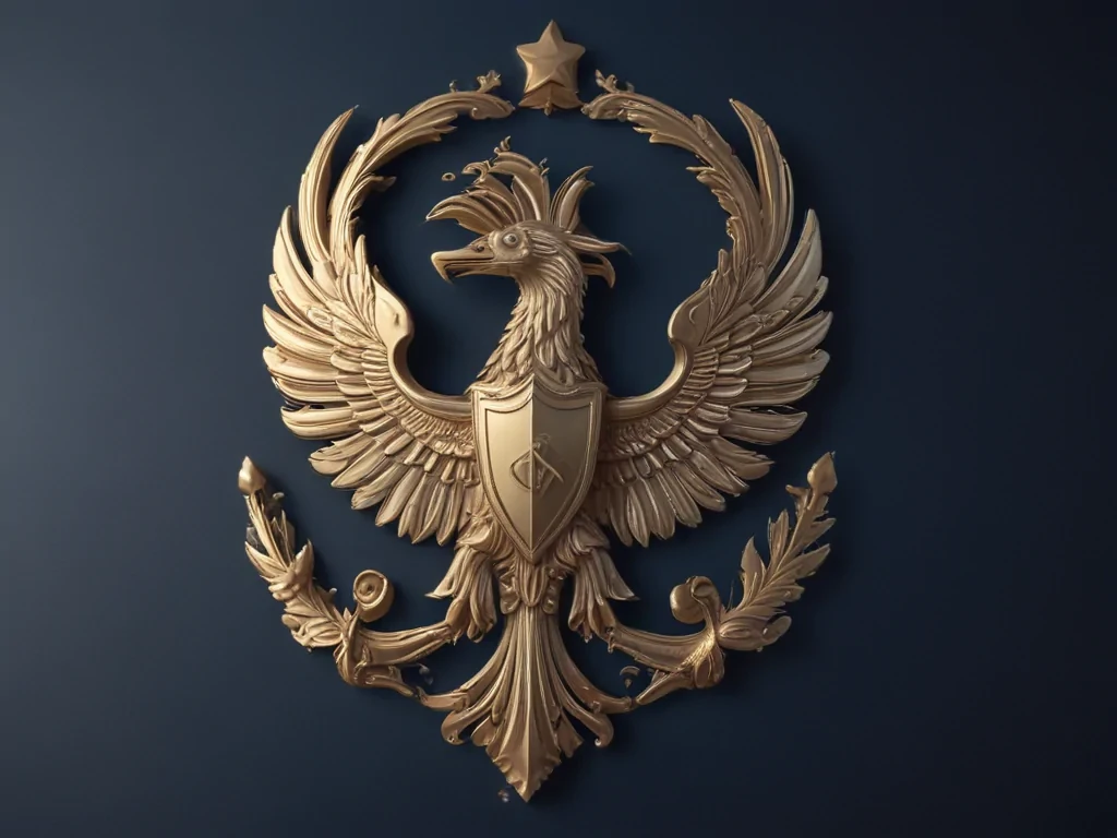 navy background