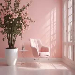 light pink background aesthetic