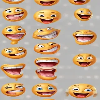 laugh emoji transparent background
