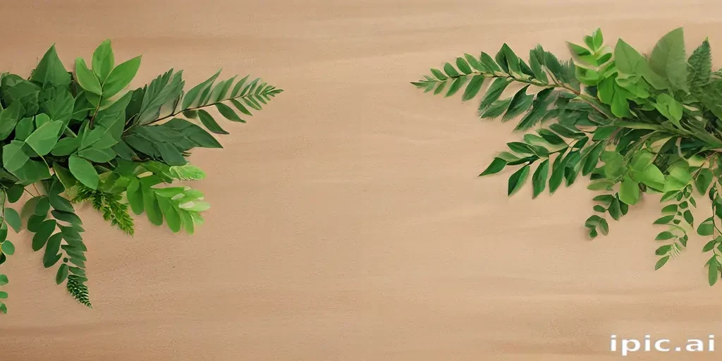 greenery border