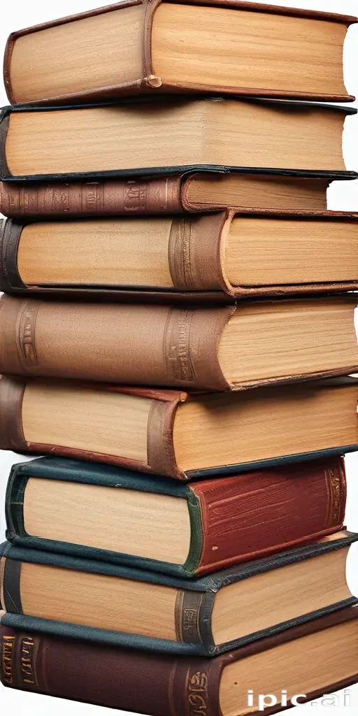 book stack png