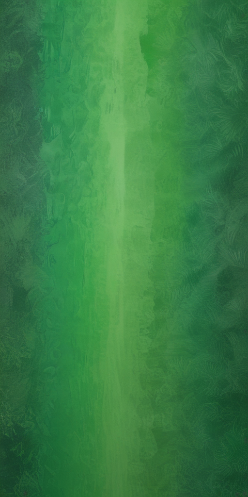 Vibrant Abstract Green Pattern with Subtle Textures and Depth Layers