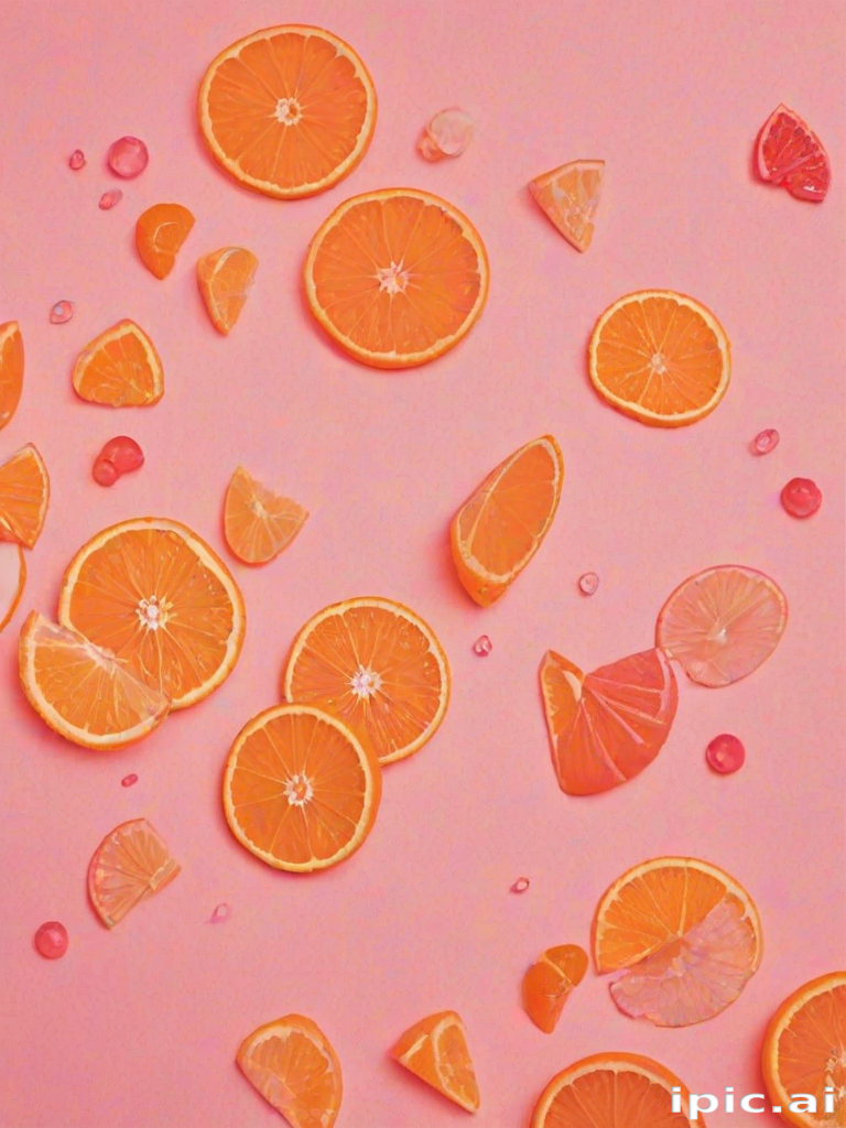 pink and orange aesthetic wallpaper