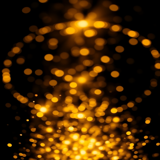 glitter black background