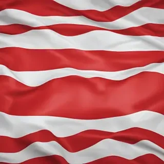 red and white flag