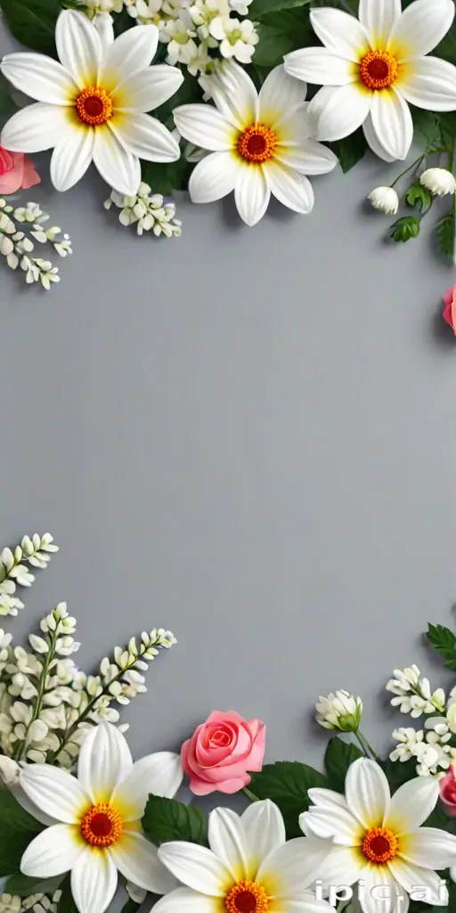 flowers border png