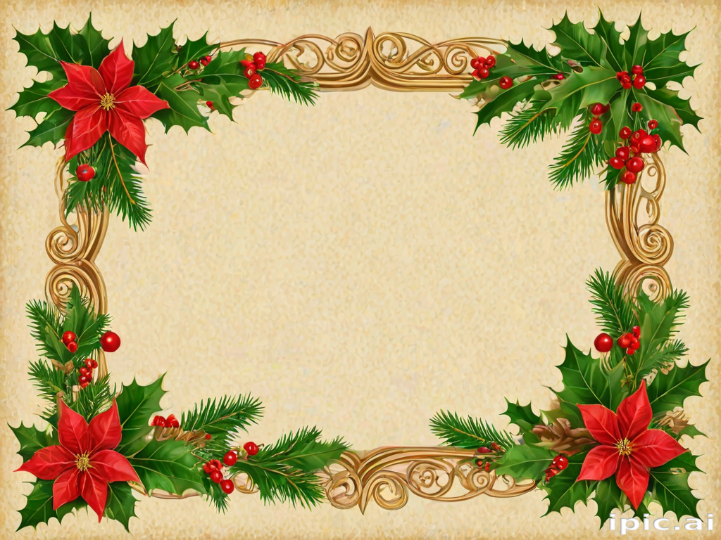 christmas frame clip art