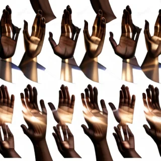 prayer hands transparent background