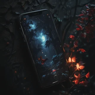 dark aesthetic iphone wallpaper