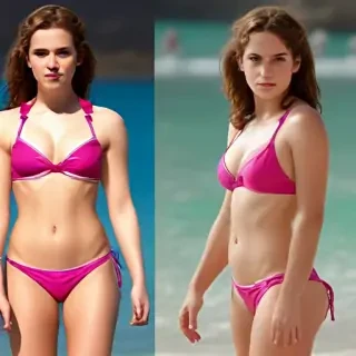 hermione granger in a bikini