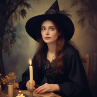 vintage witch pictures