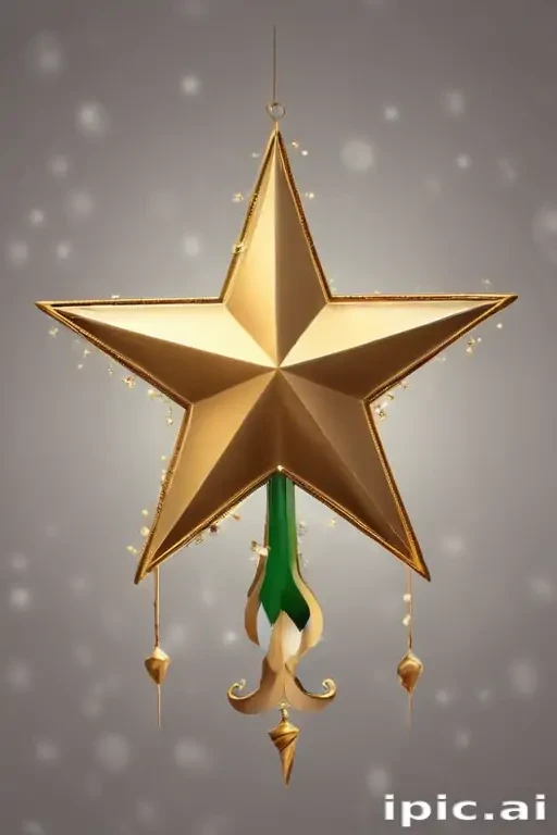 christmas star clipart free
