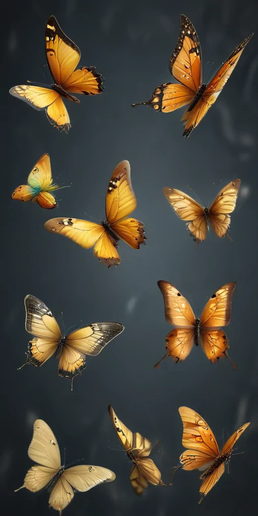 butter flies png