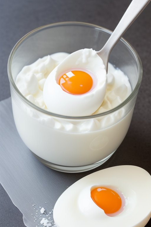 1/4 cup egg white calories