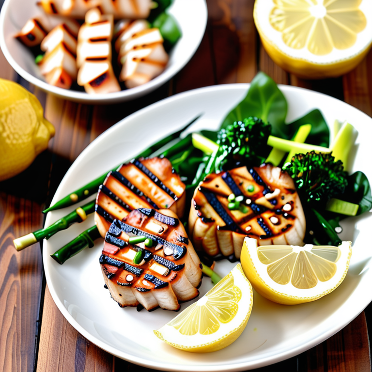 lemon and ginger asian grille