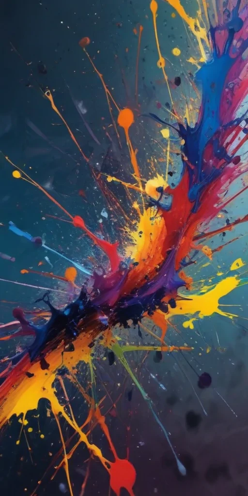paint splatter transparent