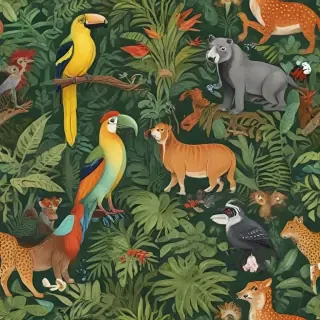 rainforest animals