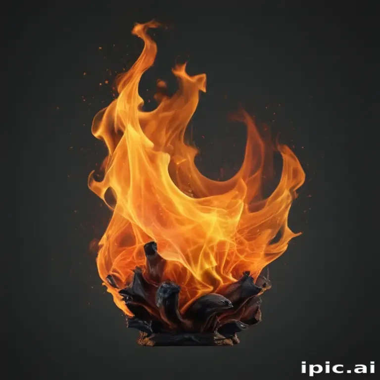 flames transparent background