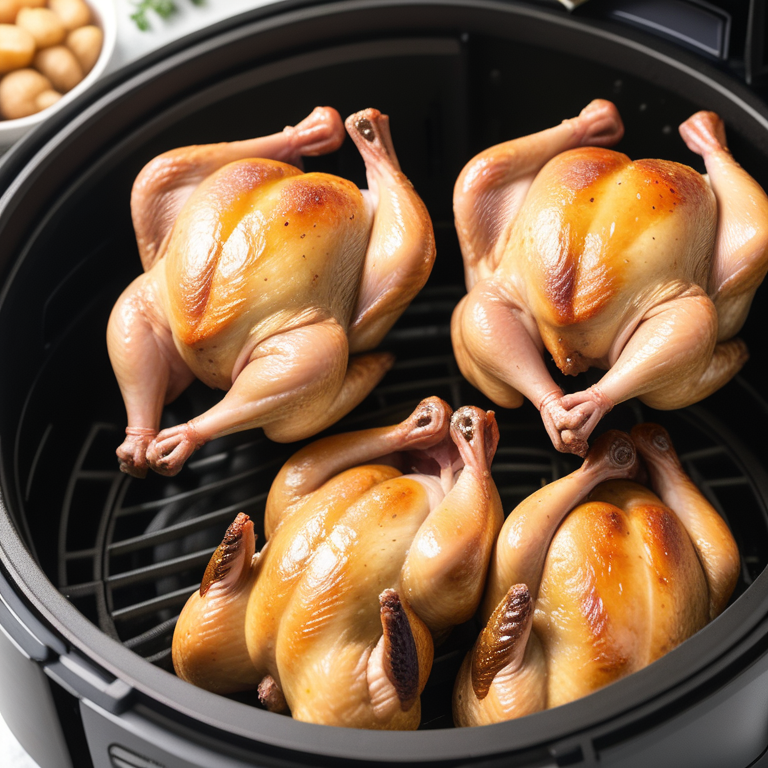 cornish hen recipe air fryer