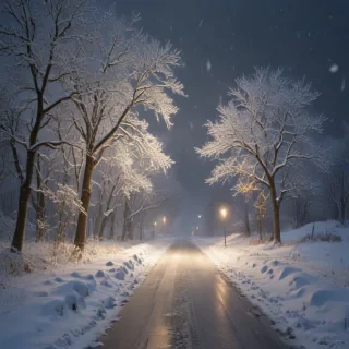 snowing png