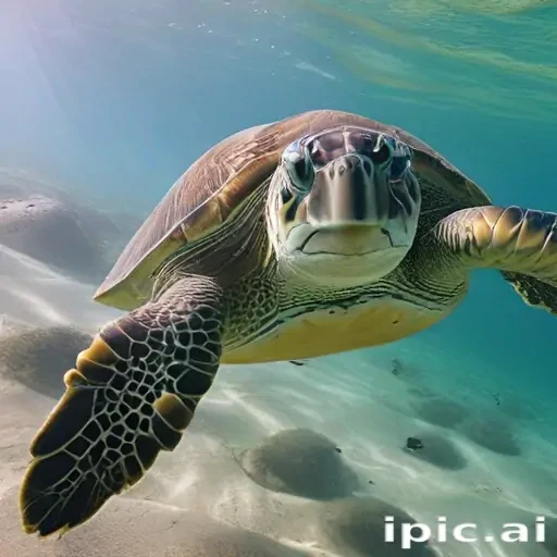 sea turtle desktop background