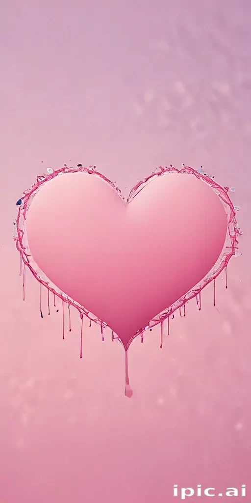 aesthetic heart wallpaper