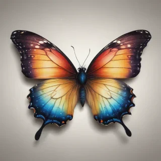 butterfly drawing png