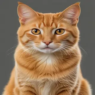 orange cat png
