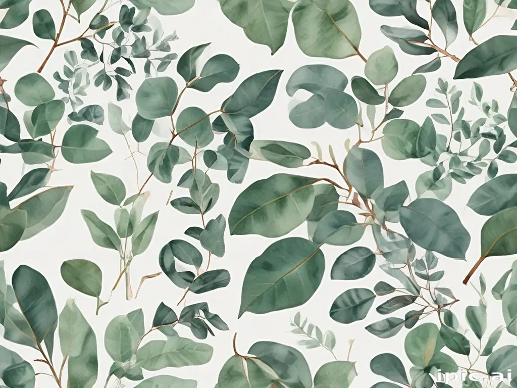 transparent eucalyptus clipart