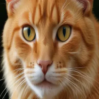 orange cat